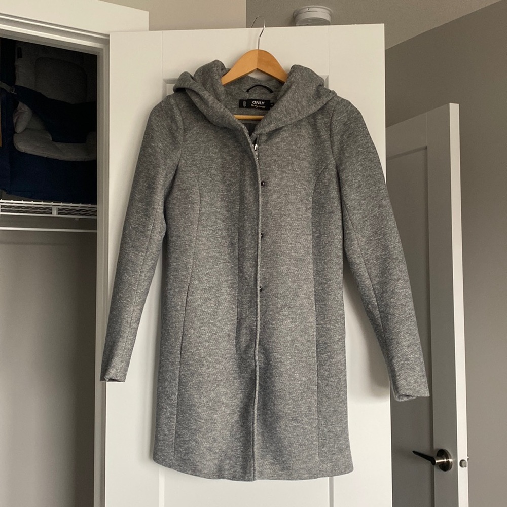 ONLY coat with hood